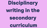 Disciplinary writing thumbnail