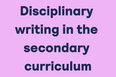 Disciplinary writing thumbnail