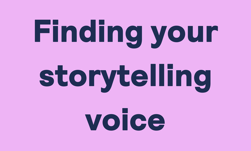 Finding your storytelling voice thumbnail