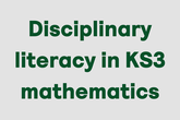 Literacy in KS3 maths thumbnail