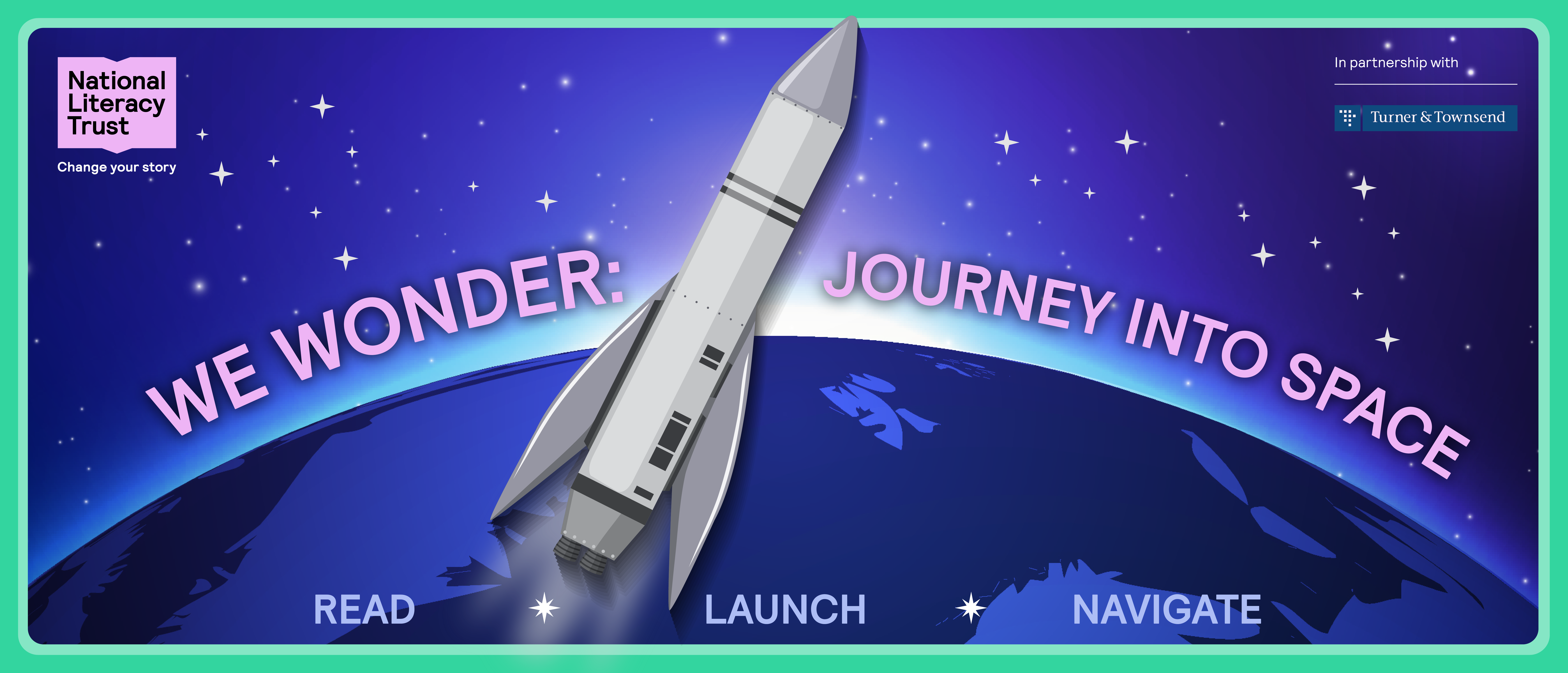 We Wonder: Journey into Space reading challenge 2023/2024