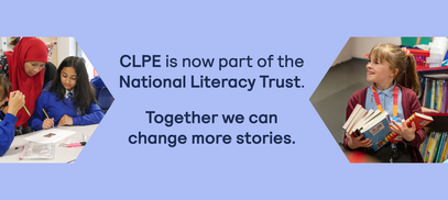 CLPE and the National Literacy Trust shared graphic