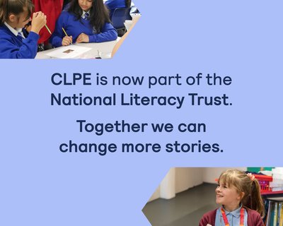 CLPE and the National Literacy Trust shared graphic_square