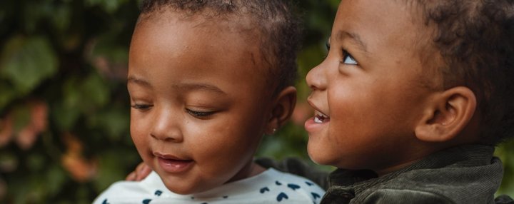 Early Words Matter child laughing