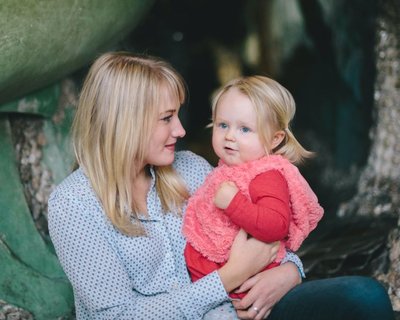 Early Words Matter mum with baby