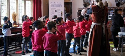 Goldsmiths 500 Writers_Farnham Primary to Bolling Hall-group activity