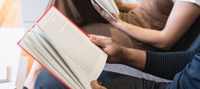 Adults reading
