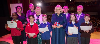 Her Majesty The Queen visits Middlesbrough with The National Literacy Trust