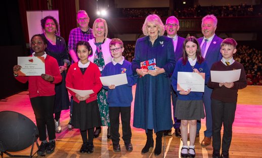 Her Majesty The Queen visits Middlesbrough with The National Literacy Trust