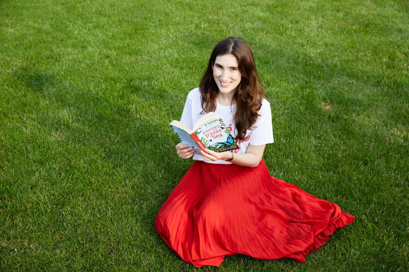 Katherine Rundell, award winning author of Rooftoppers and The Explorer, finds her perfect spot to Drop Everything and Read.jpg