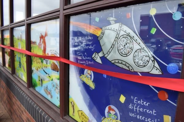 Doncaster Stories unveils new mural at Mexborough Library | National ...