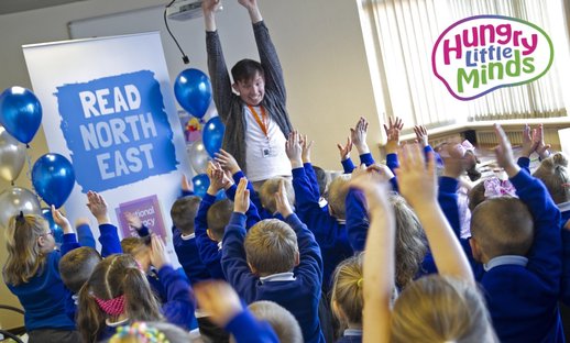 Hungry Little Minds chat play read North East