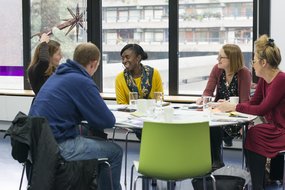 teachers around table