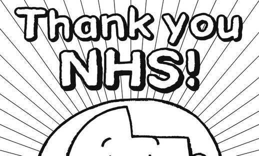 Nick Sharratt NHS thank you