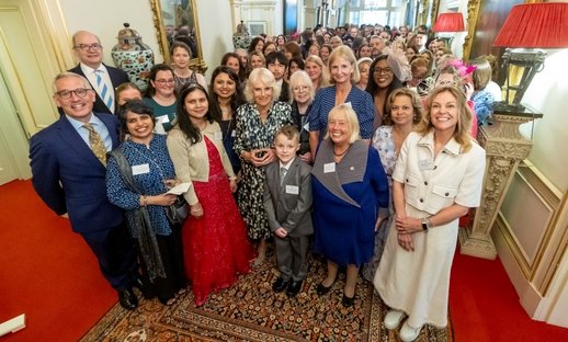 Our Patron Her Majesty The Queen hosts reception at Clarence House to celebrate 30 years of the National Literacy Trust