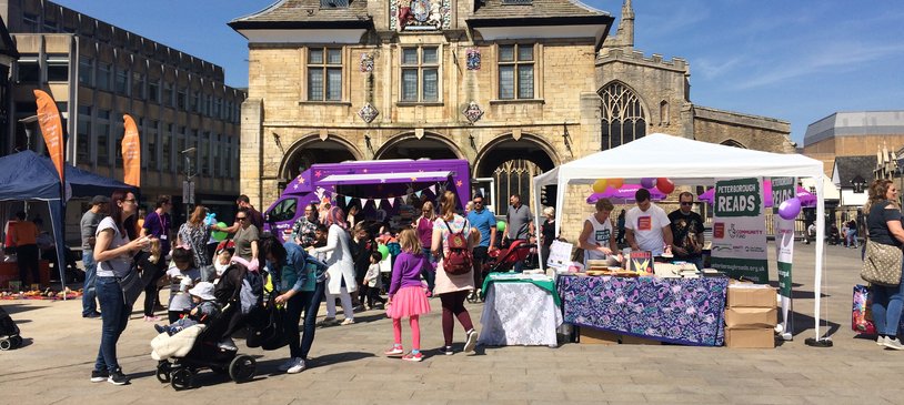 Peterborough Celebrates Reading public launch