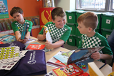 PLPS boys reading