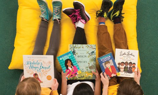 children with diverse books