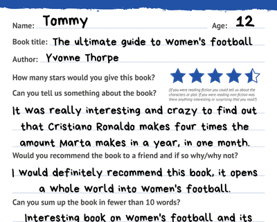 Women's Euro 2022 book review - Tommy