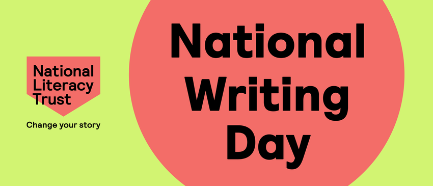 National Writing Day banner
