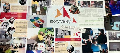 Story Valley launch event collage