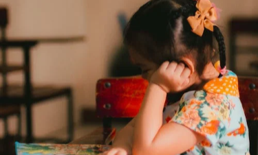 Girl reading non-fiction