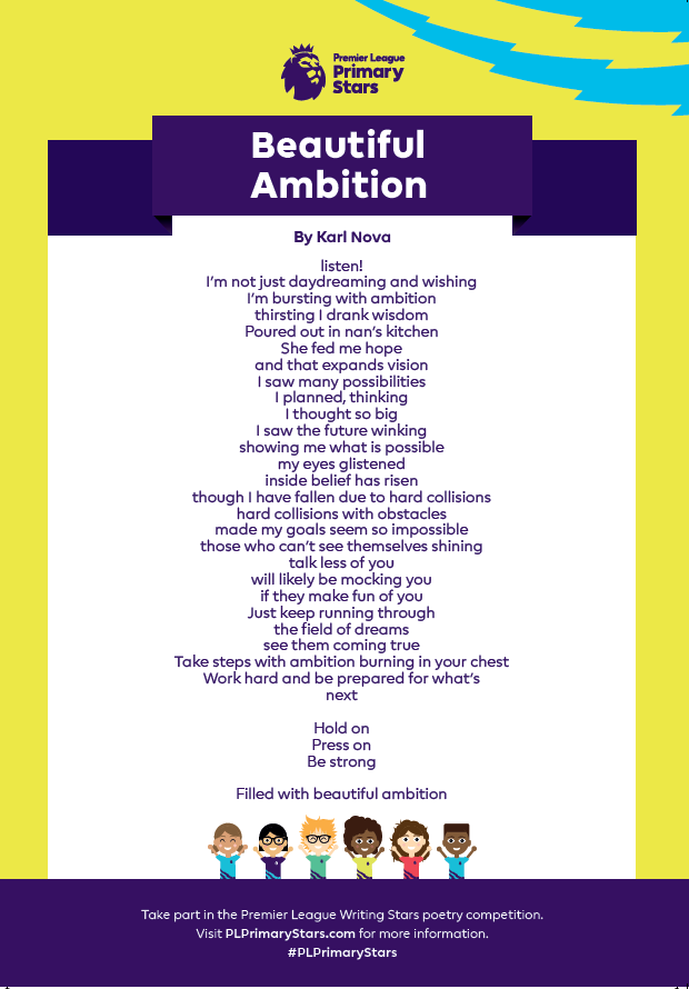 Karl Nova ambition poem